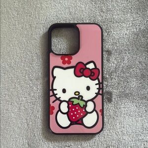 Hello Kitty Pink and Red Strawberry Phone Case